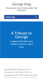Mobile Screenshot of george.doig.com.au