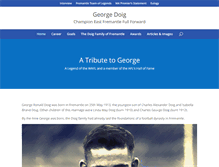 Tablet Screenshot of george.doig.com.au